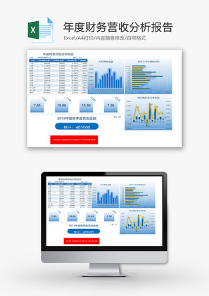 年度财务营收分析报告