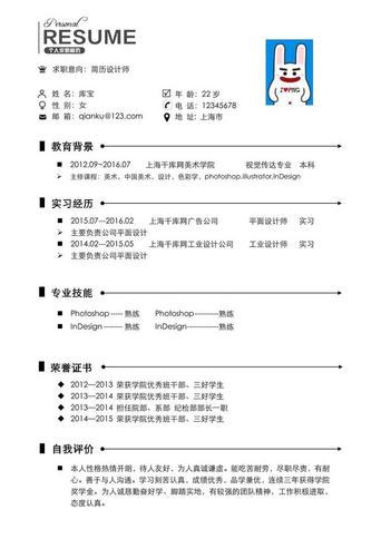 后台大屏设计word模板网站运营经理主管大学生求职简历