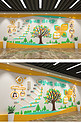 创意卡通班级学校幼儿园早教校园文化墙形象墙