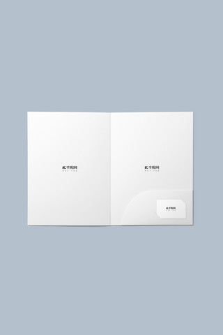 简洁白色画册封面设计