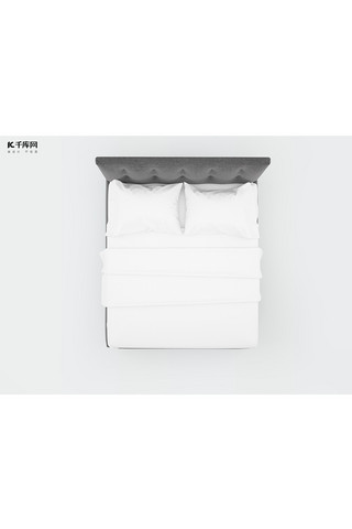 床上用品模板被子白色简约样机