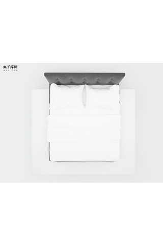被子家纺海报模板_床上用品模板被子白色简洁样机