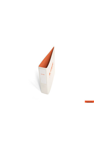 办公用品文件夹模板展示橙色简约样机