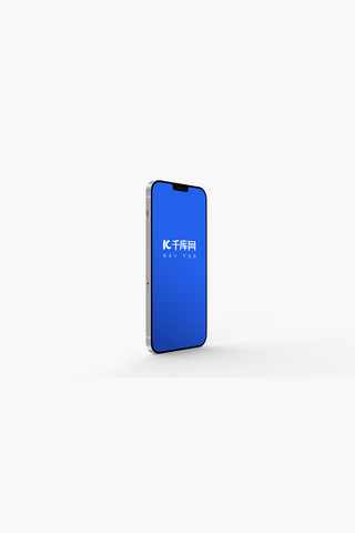 iPhone12样机苹果12样机智能手机模板展示图片设计蓝色简约样机