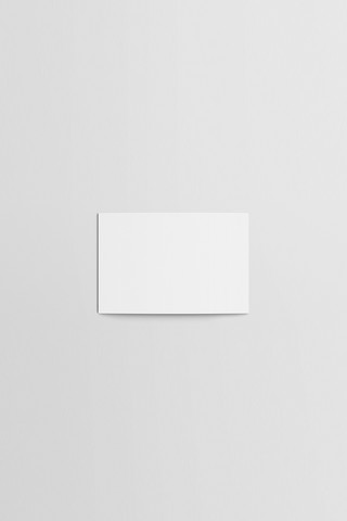 名片卡片白色简洁样机