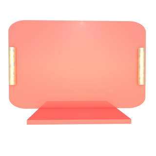 电商框粉色海报模板_粉色电商C4D立体商品边框