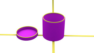 礼盒矢量海报模板_高级紫色礼盒矢量图