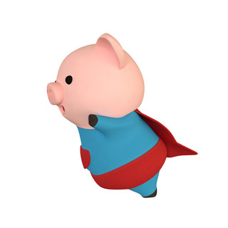 卡通立体超人猪免费下载