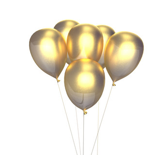 纯金风格促销气球