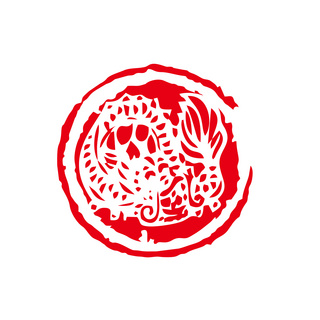矢量素材矢量素材海报模板_中国风红色十二生肖印章矢量可商用素材