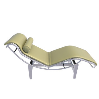 躺椅海报模板_3D写实按摩椅