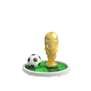 仿真风格海报模板_足球世界杯装饰图案