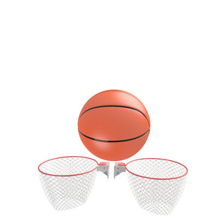 篮球篮球框装饰图案