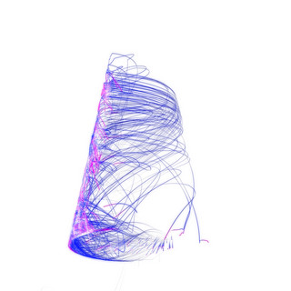 C4D科技风光线