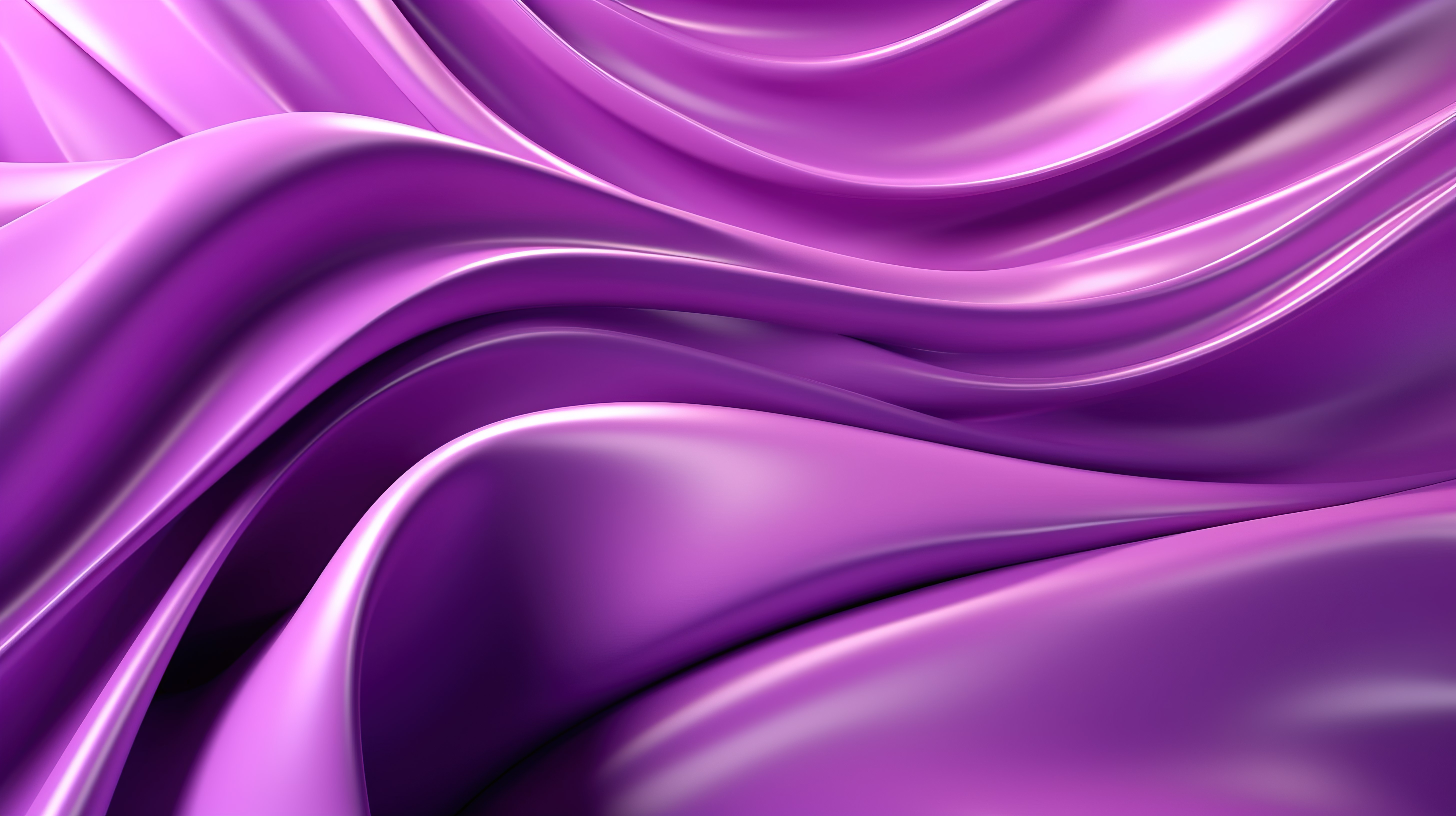 具有紫色抽象设计的 3D 渲染背景图片