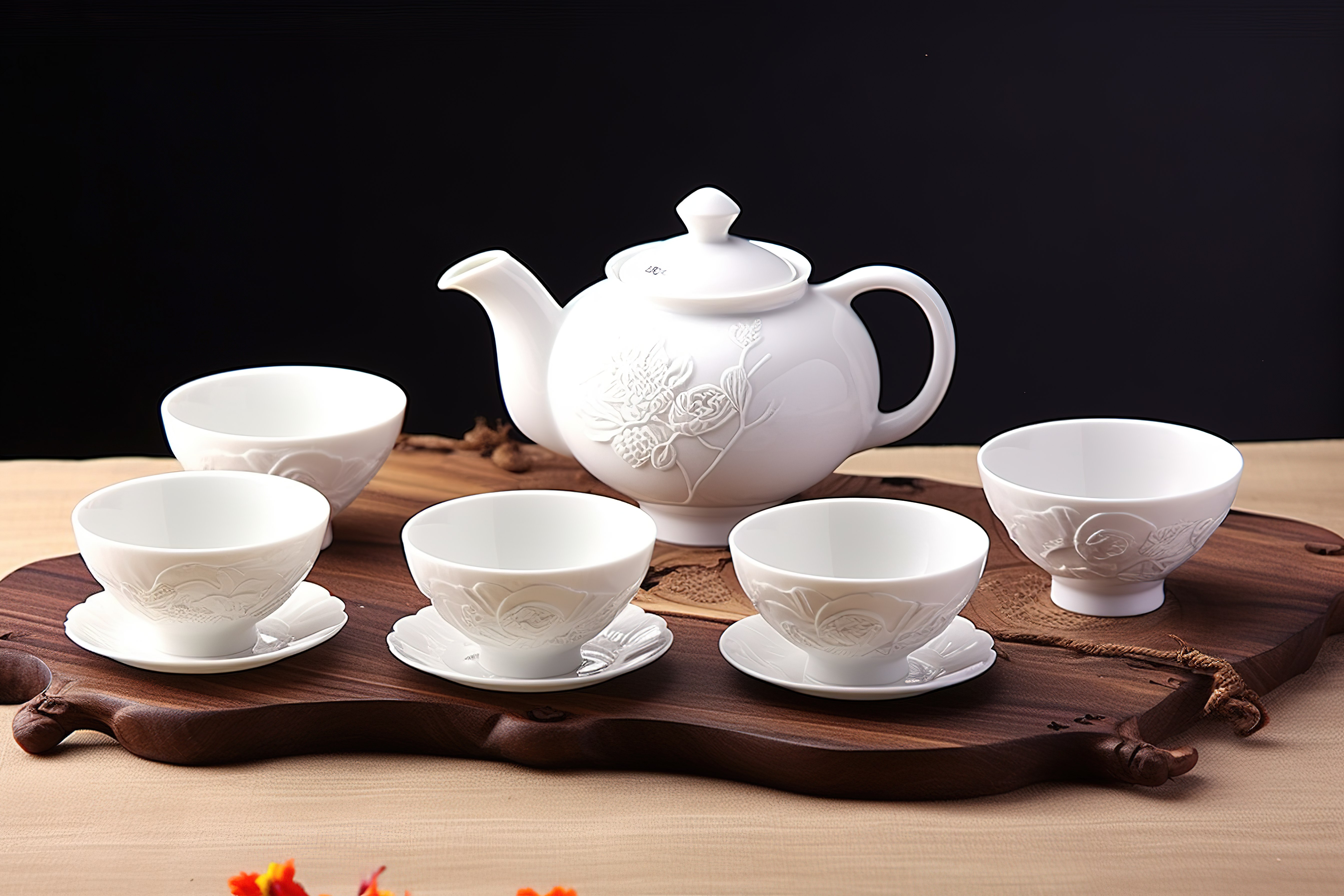瓷器茶具 茶杯套装 陶瓷瓷器茶杯套装 陶瓷中式茶杯套装图片