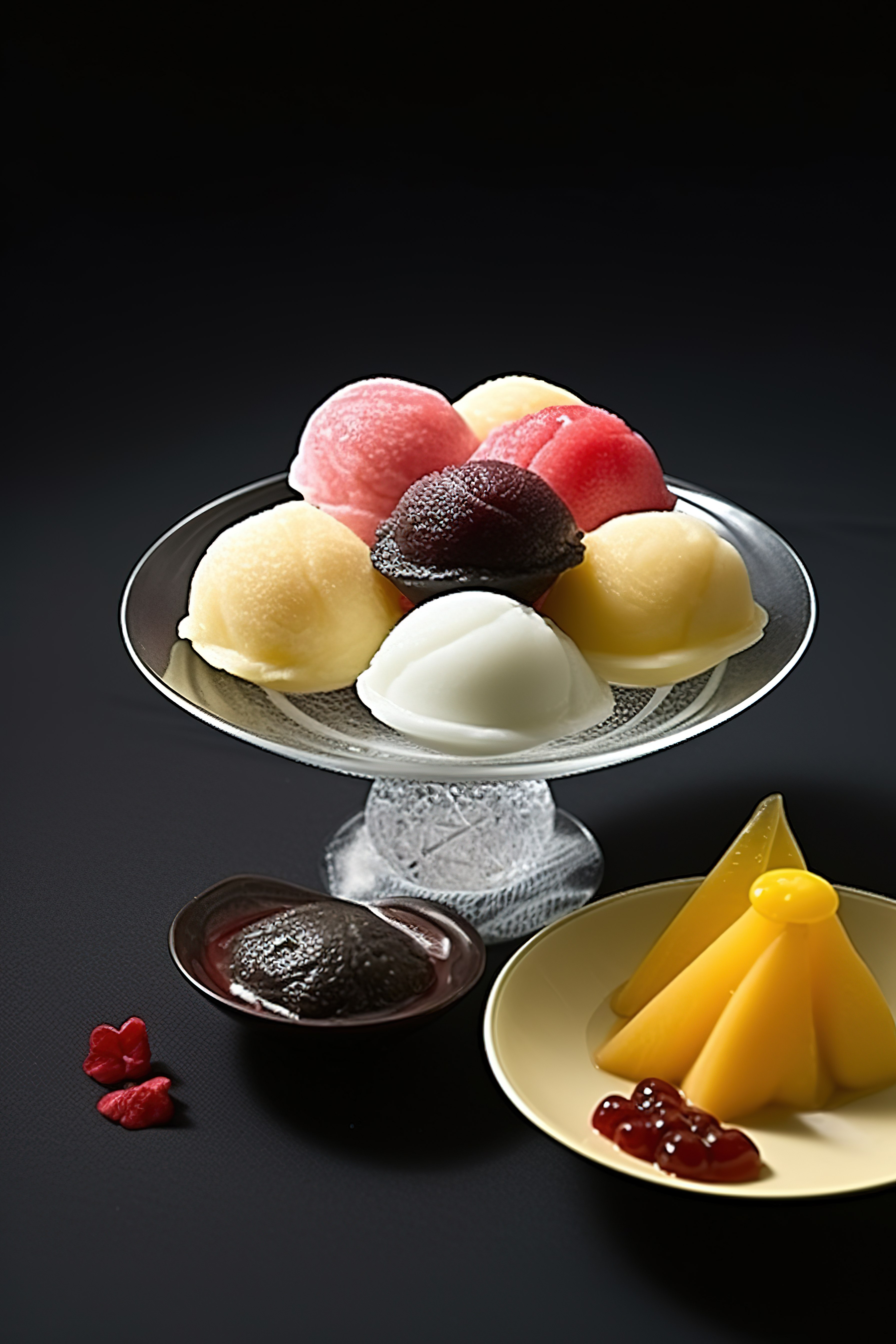中式刨冰甜点图片