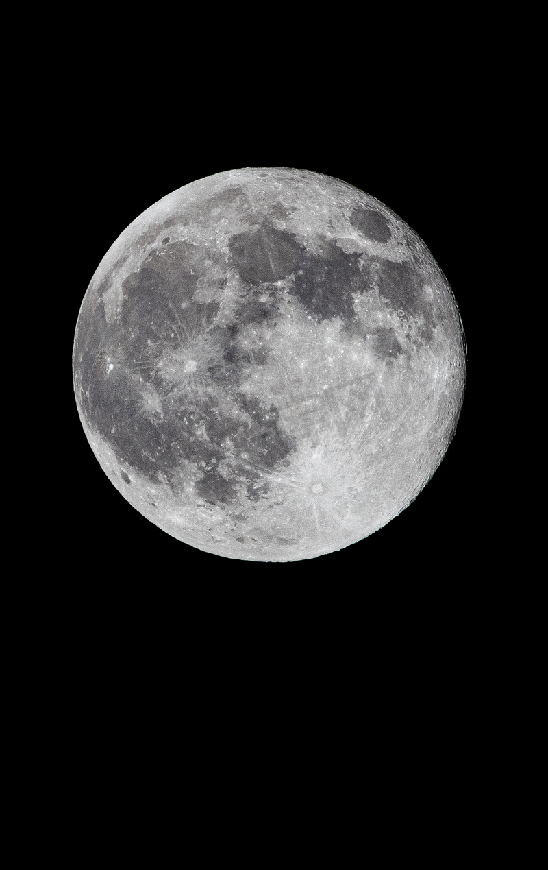 天文月球夜晚月亮天空天文纪实摄影图配图图片