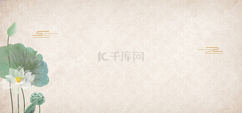暗调抽象山水图