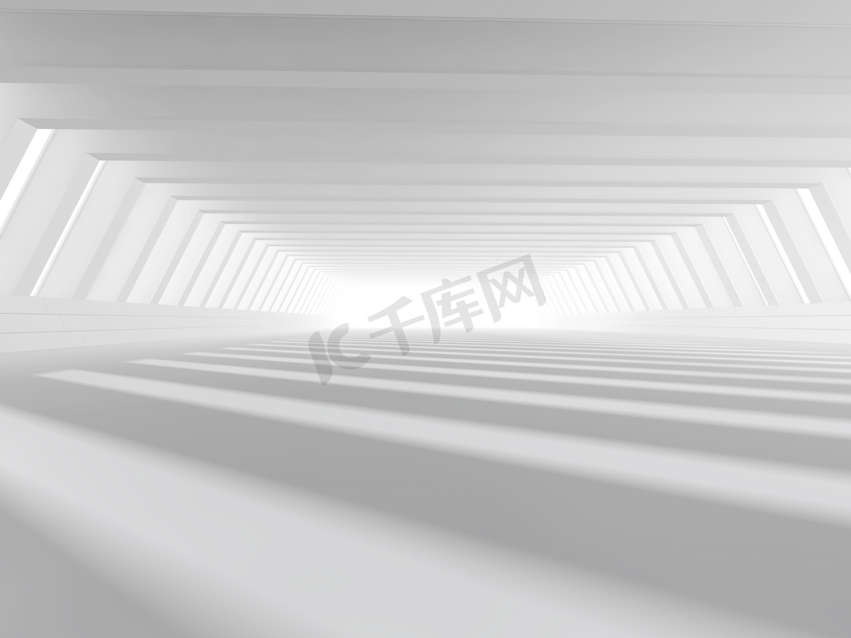 空白色开放空间 3d 渲染图片