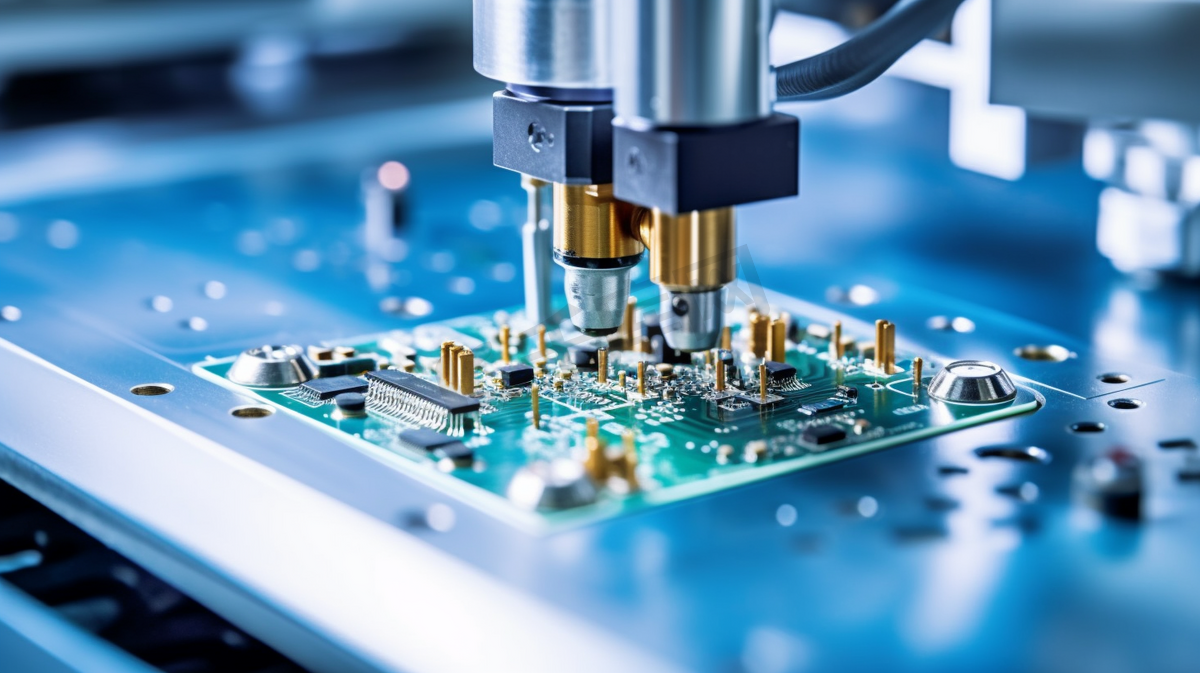 PCB制造高新技术工厂QC实验室对电路板上SMT印刷元件的质量控制和组装
图片