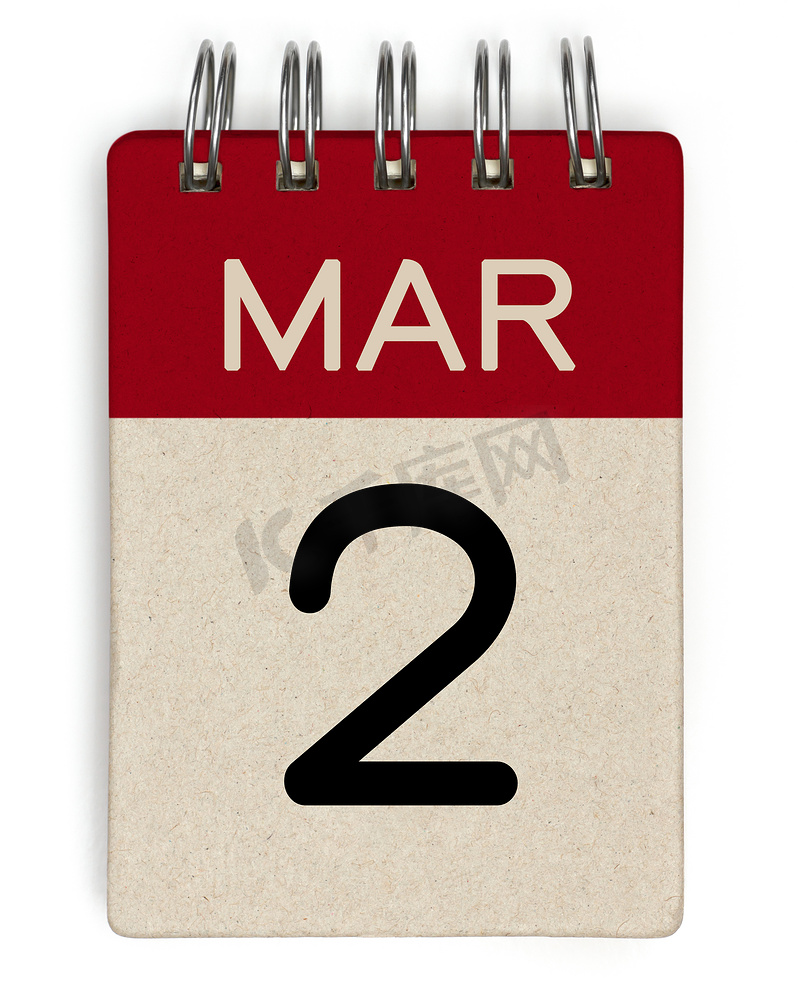 3 月 2 日日历图片