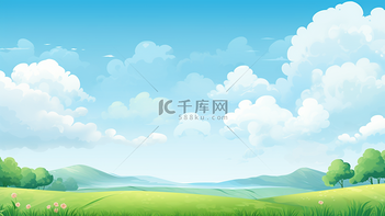 踏青素材高创意作品