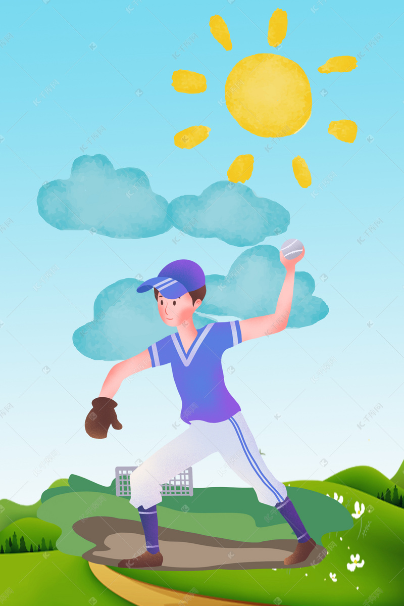 春季运动会滑板运动背景图片背景图片免费下载