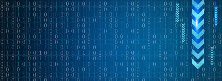 数码电子锁网络安全炫彩蓝色背景图片免费下载