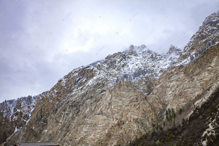 雪山风景摄影图
