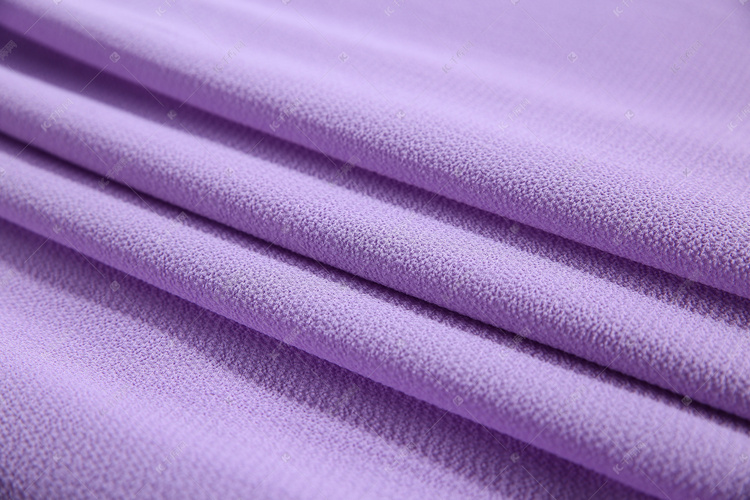 紫色雪纺布料
