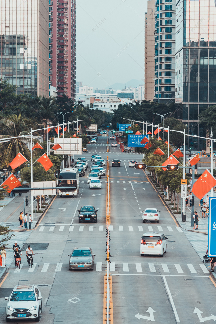 深圳道路交通高清摄影大图