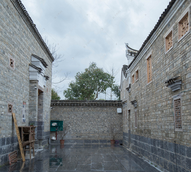 桂北建筑摄影图
