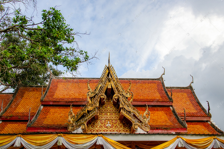 泰国寺庙建筑摄影图