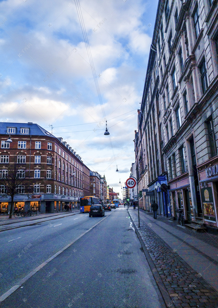 哥本哈根建筑摄影图