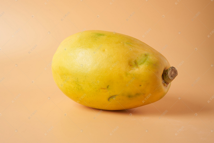 水果木瓜摄影图