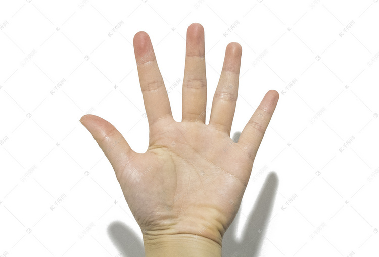 数字五背面手部特写摄影作品2019-03-28发布,千库摄影频道为数字五