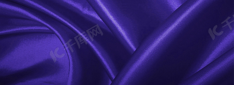 丝绸质感紫色丝绸海报