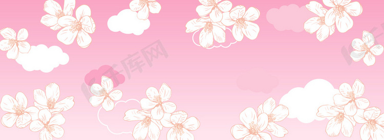 新春上新樱花banner