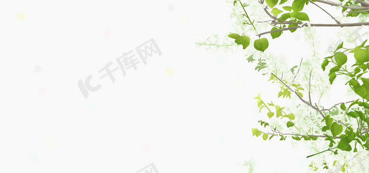 天猫简约文艺风素雅冷色banner