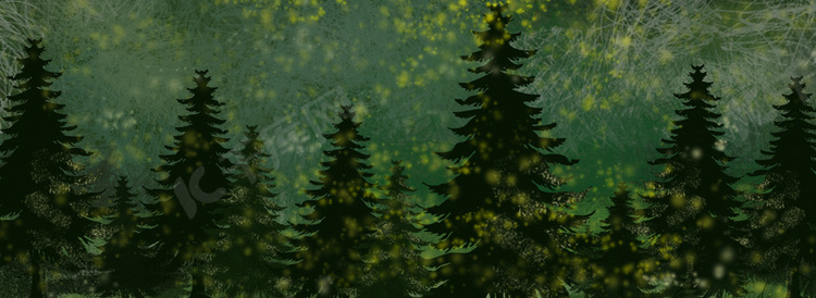绿色森林主题背景
