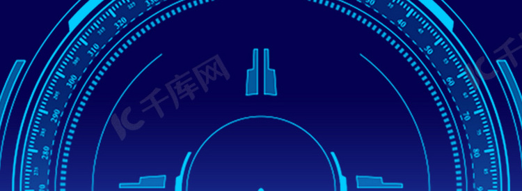 未来科技蓝色梦幻banner