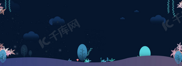 中秋团圆海报背景banner