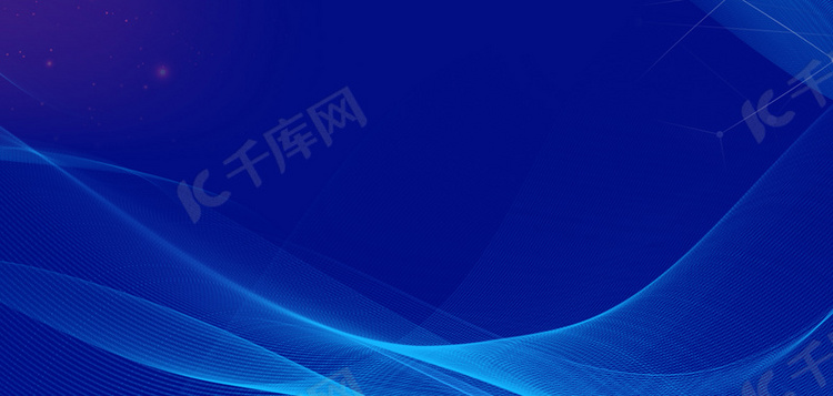 科技光线蓝色商务科技背景