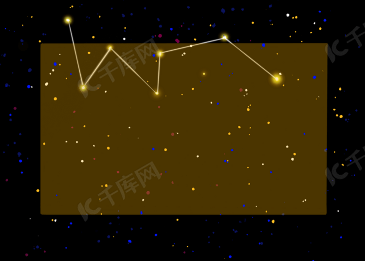 闪亮星轨夜空磨砂纹理质感背景