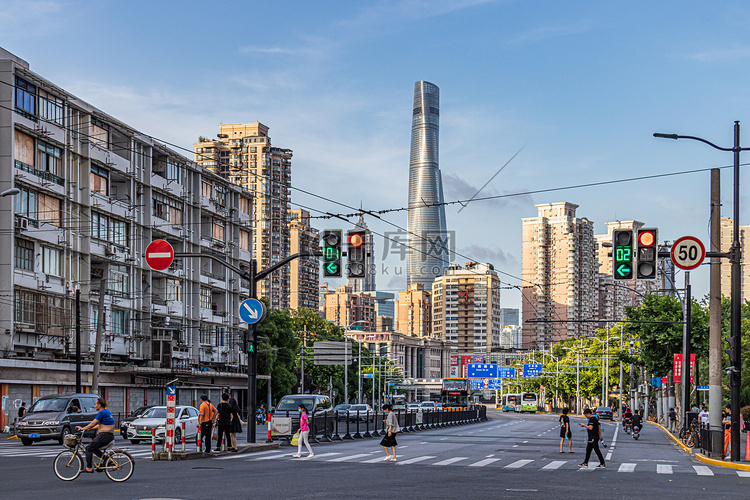 上海街头摄影图