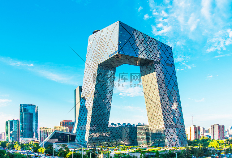 北京城市地标中央电视台新址建筑