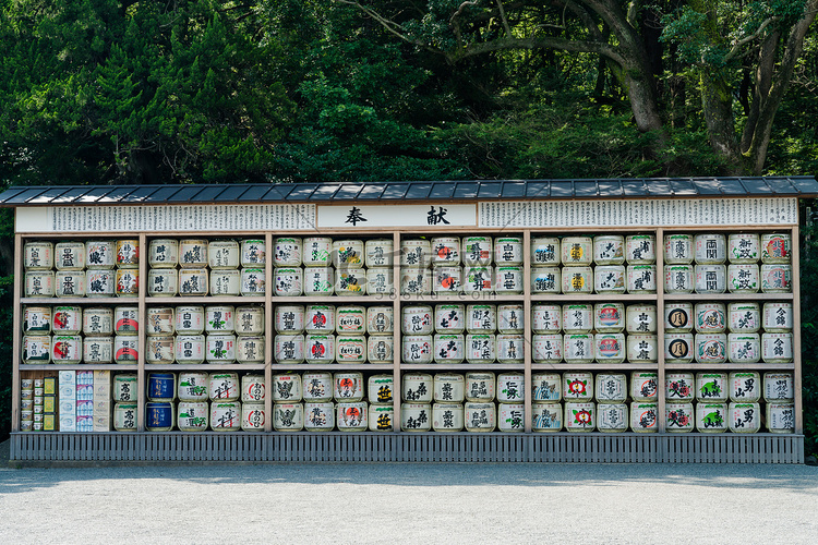 奈良公园一角摄影图