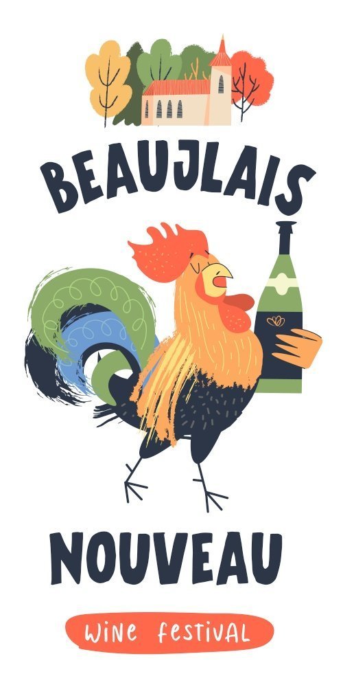 Beaujolais Nouveau，法国新酒节。