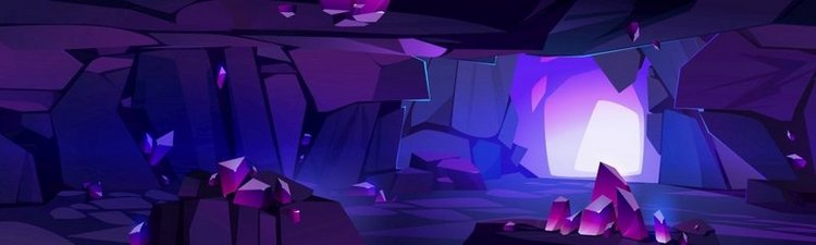 紫水晶矿隧道内景。